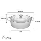 Cocotte ovale